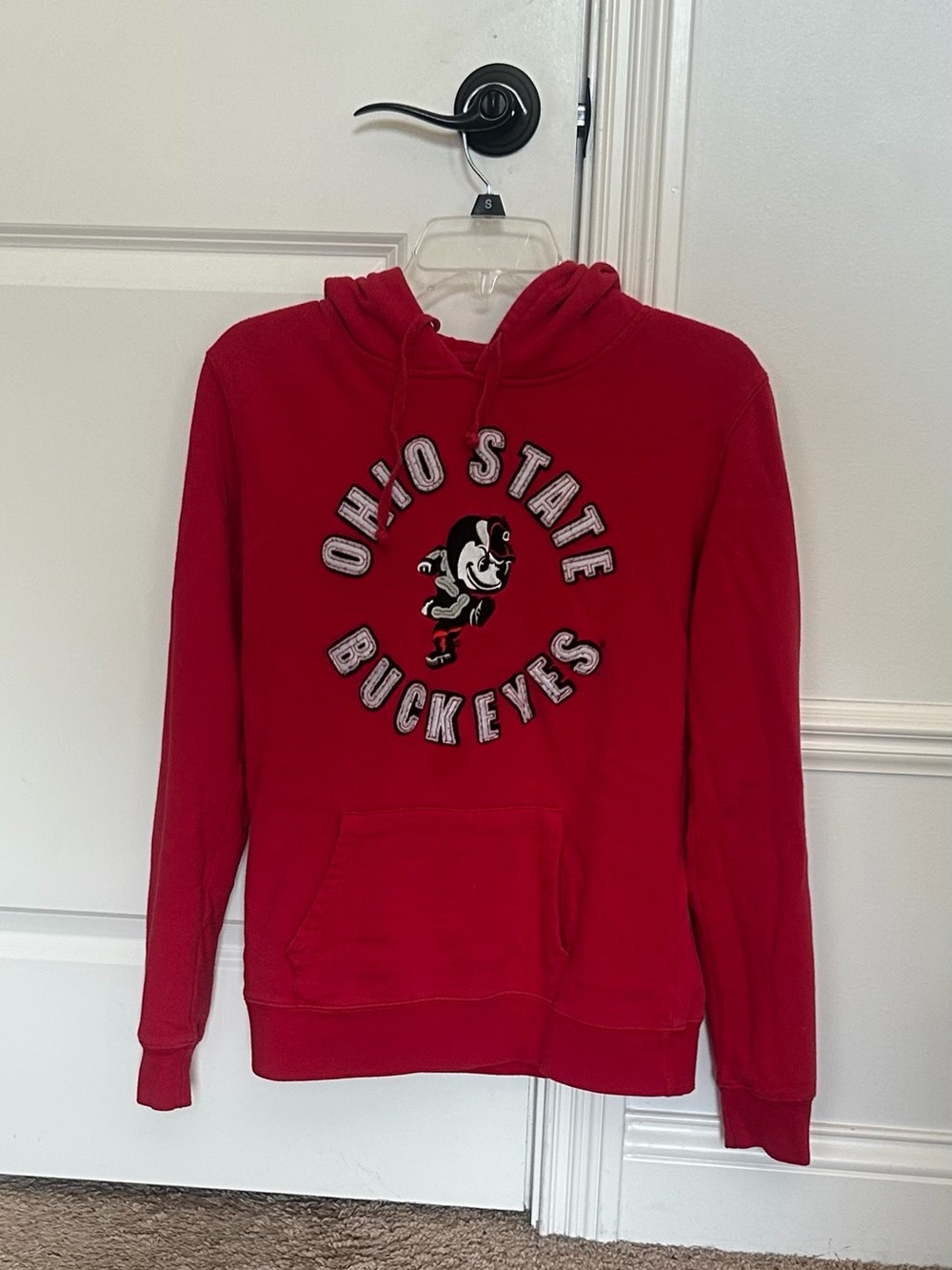 Varsity Ohio State Buckeyes Red Hoodie